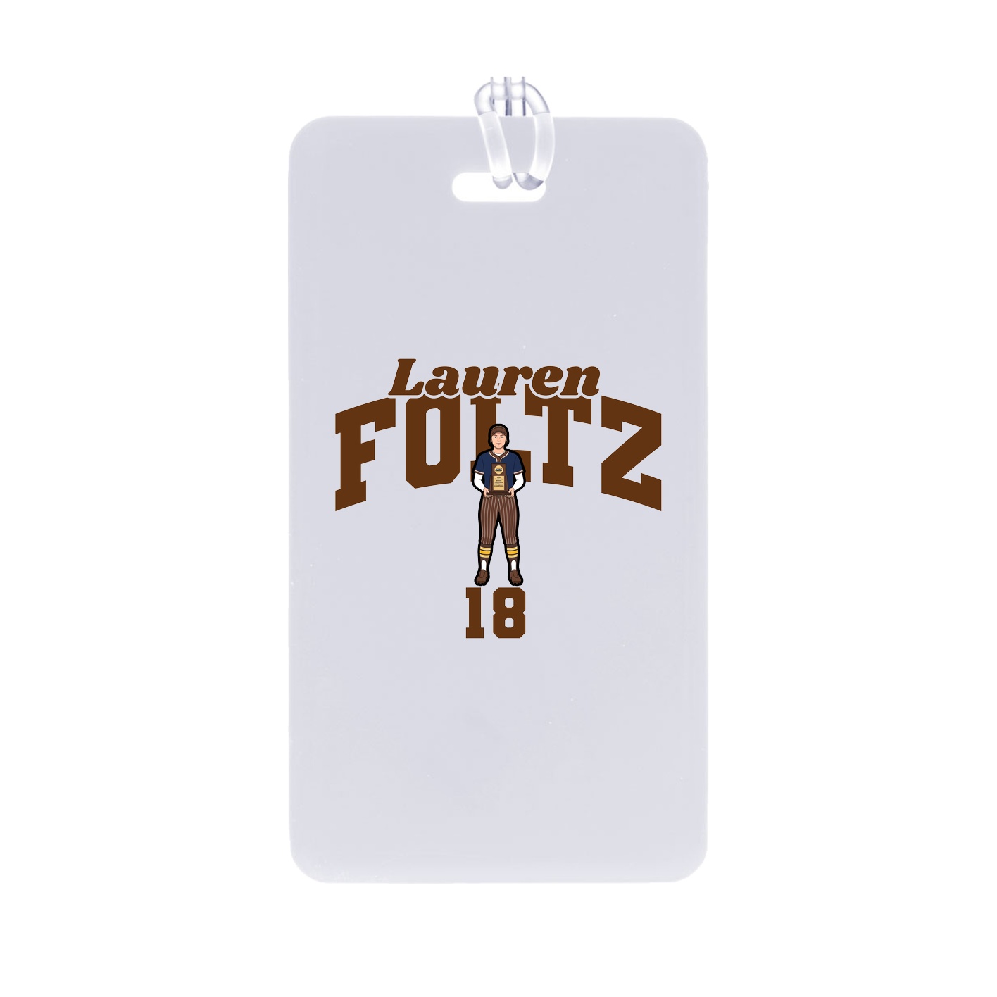 Bag Tag — Signature Arch in Classic