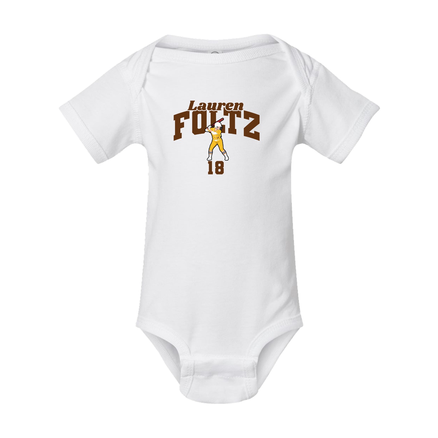 Baby Onesie — Signature Arch in White