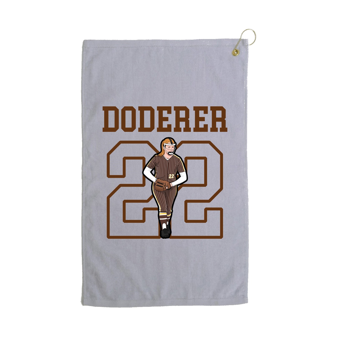 Golf Towel — Shirsey in Grey