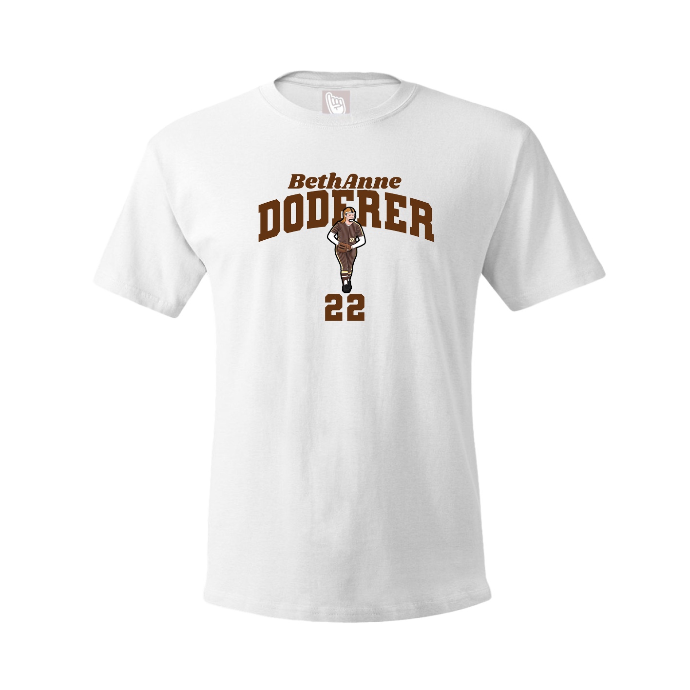 Tee — Signature Arch in White
