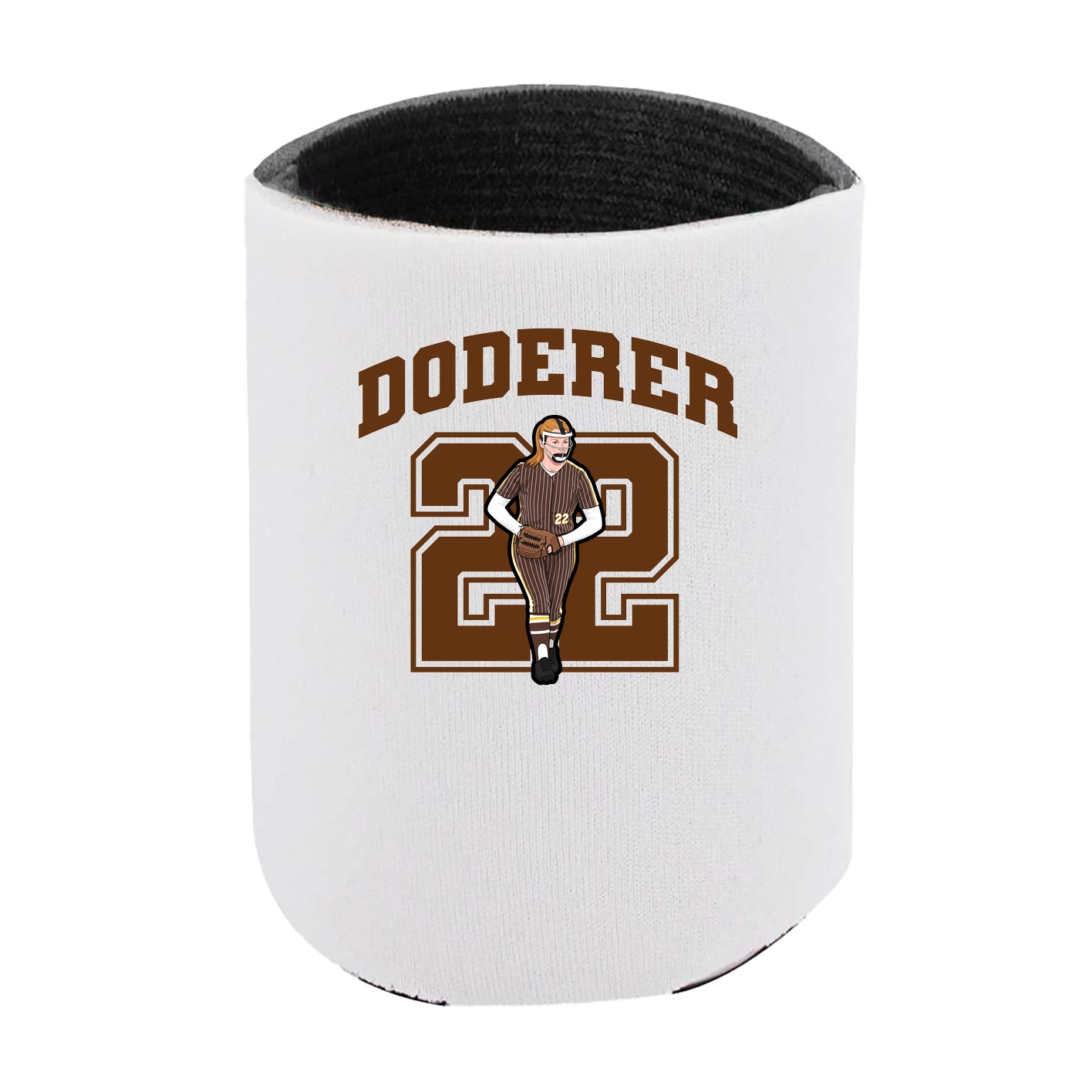Can Holder — Number in White
