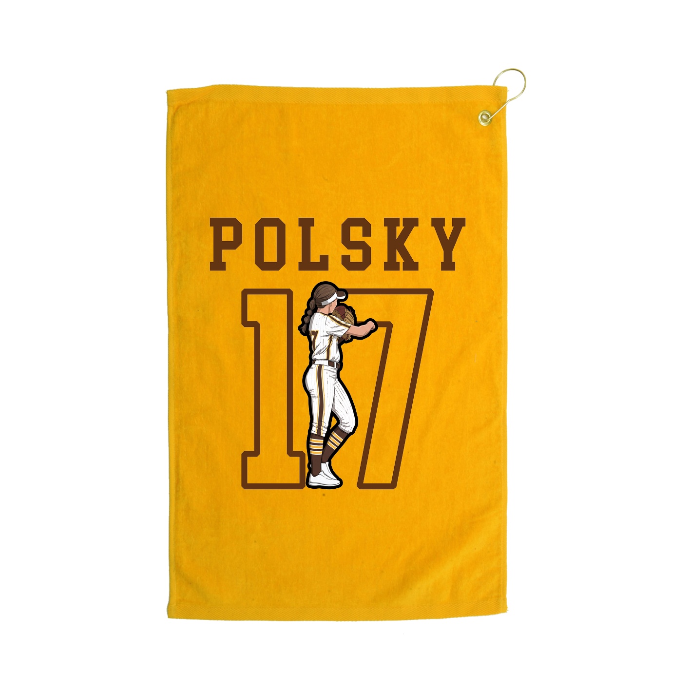 Golf Towel — Shirsey in Gold