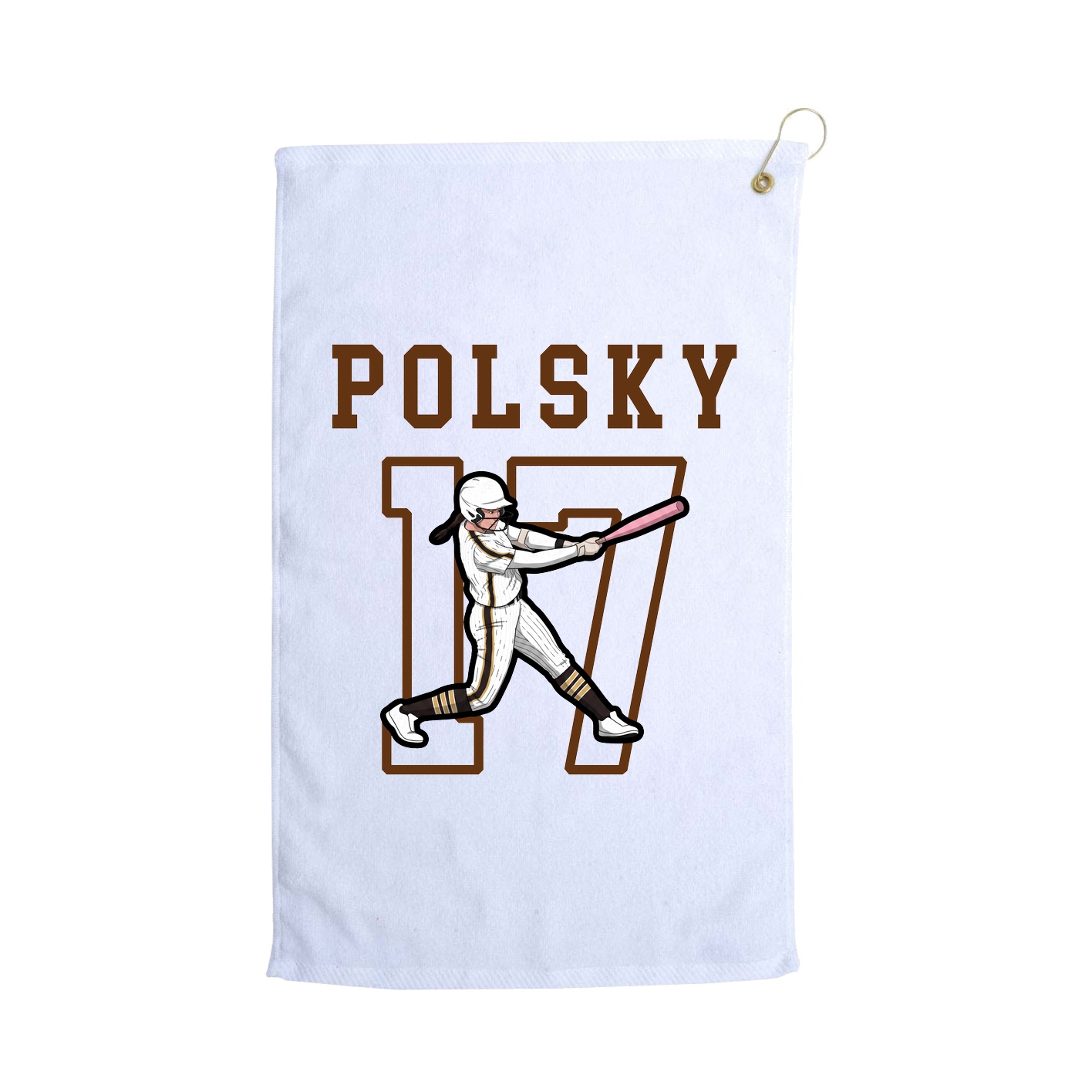 Golf Towel — Shirsey in White