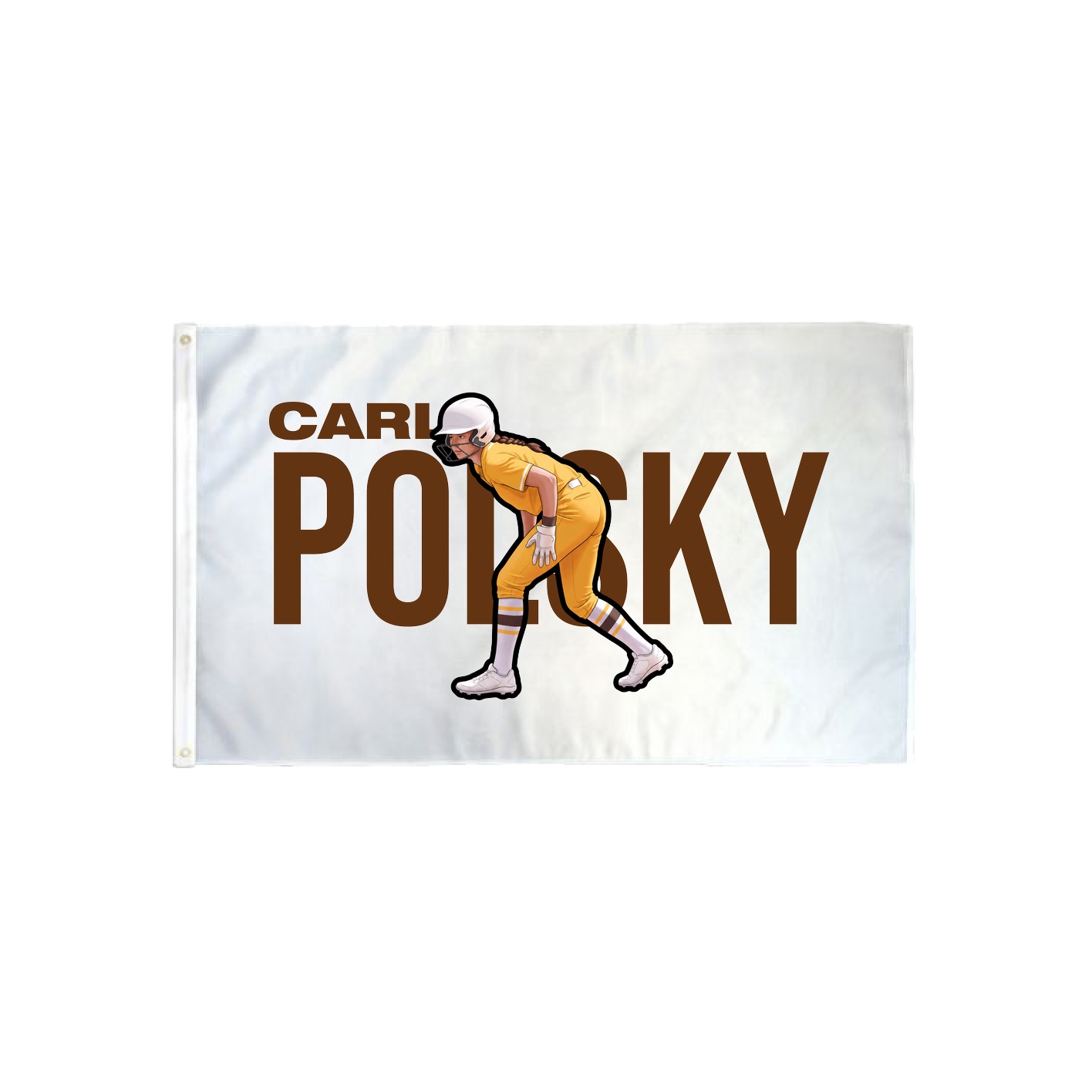 3x5 Flag — Player Name in Classic