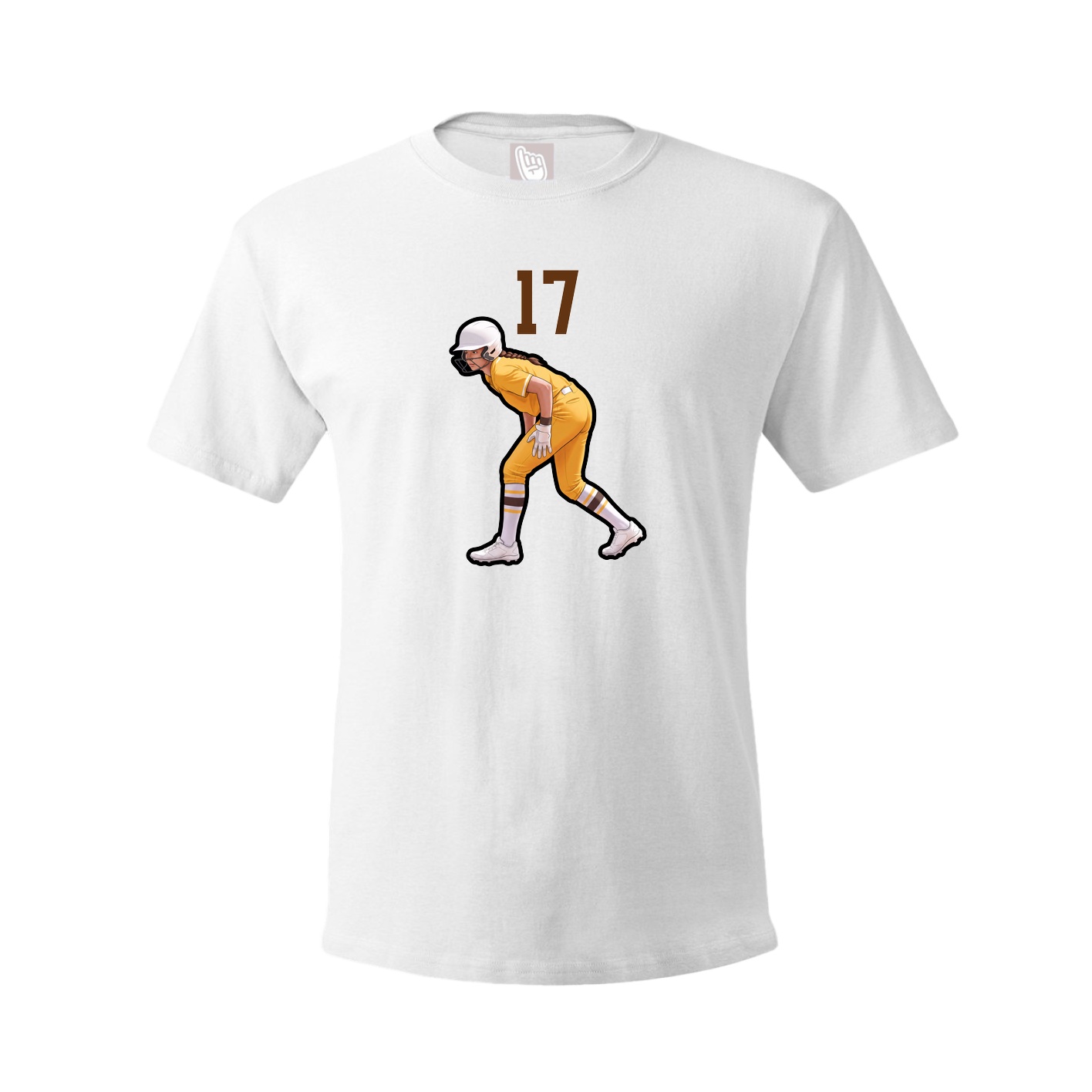 Tee — Number Top in White