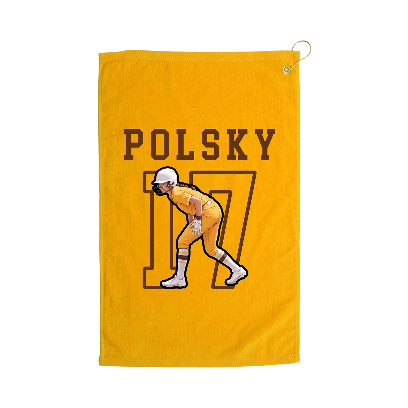 Golf Towel — Shirsey in Gold