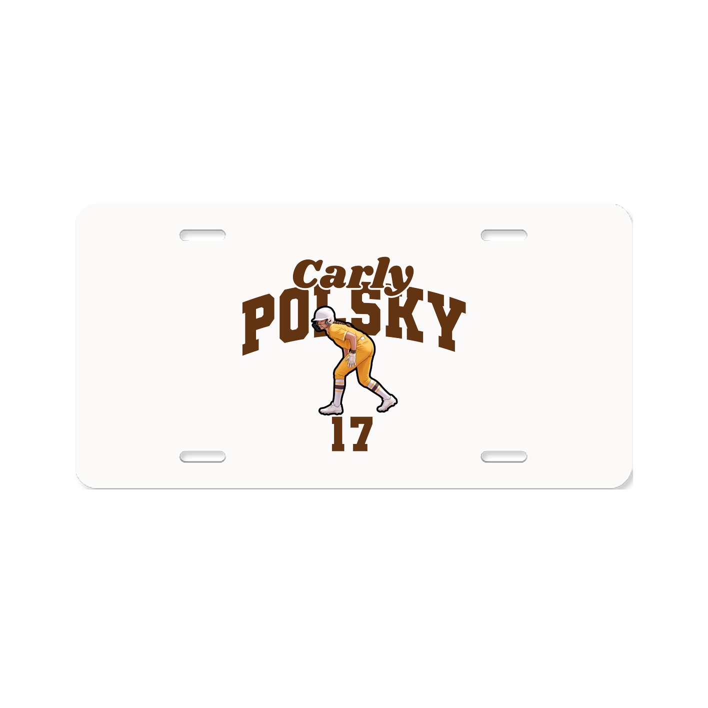 License Plate — Signature Arch in Classic