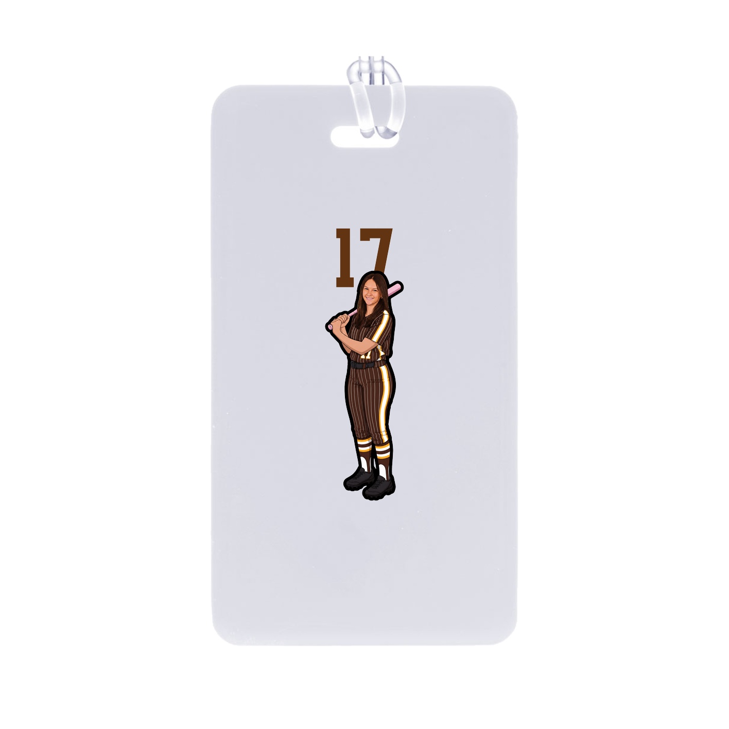 Bag Tag — Number Top in Classic