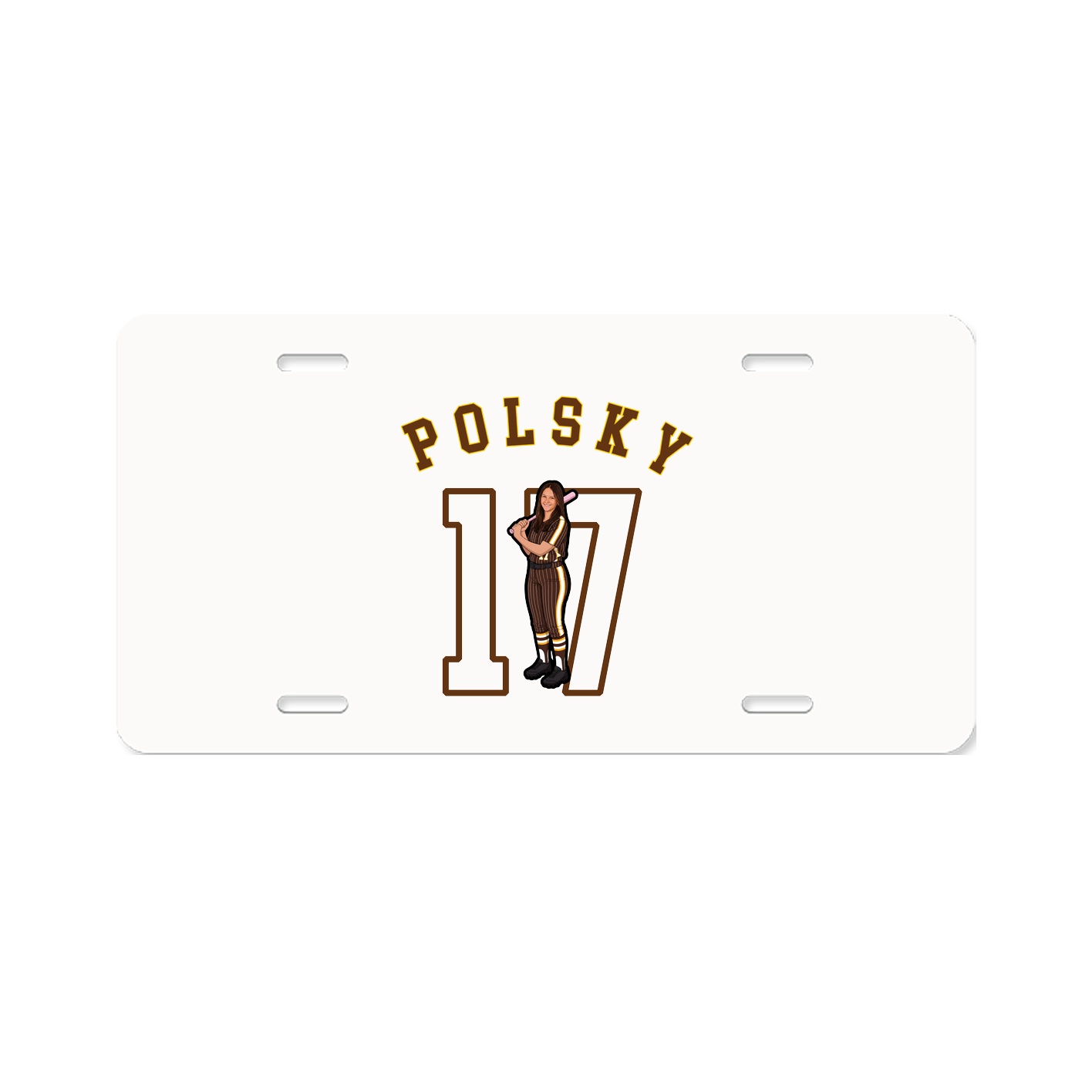 License Plate — Shirsey Arch in Classic