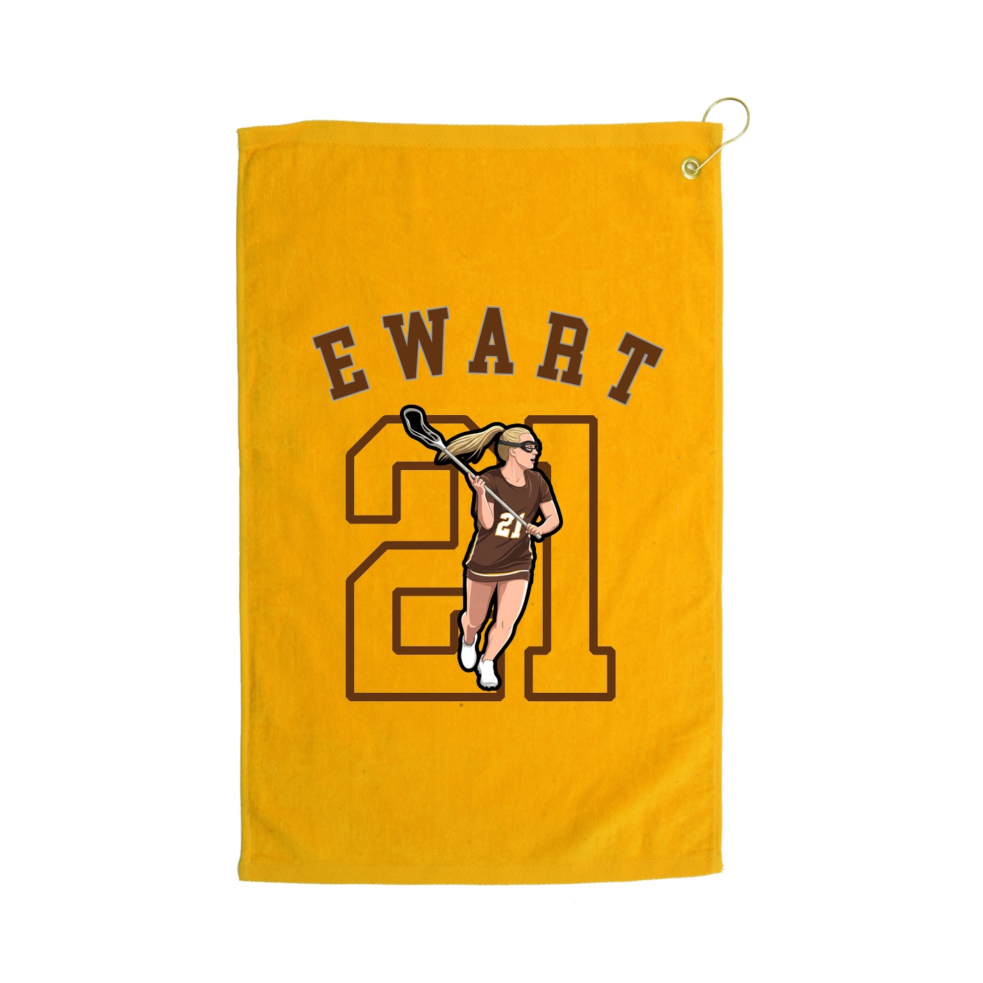 Golf Towel — Shirsey Arch in Gold