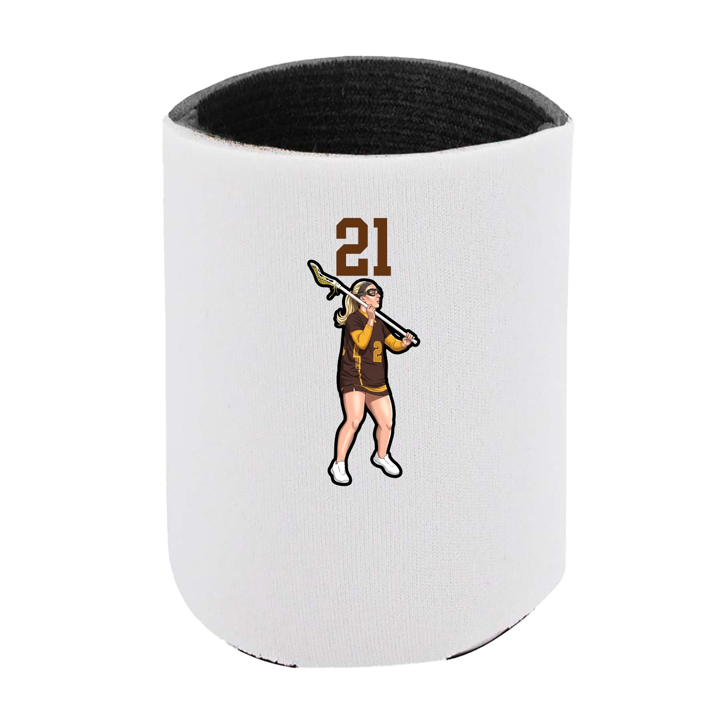 Can Holder — Number Top in White