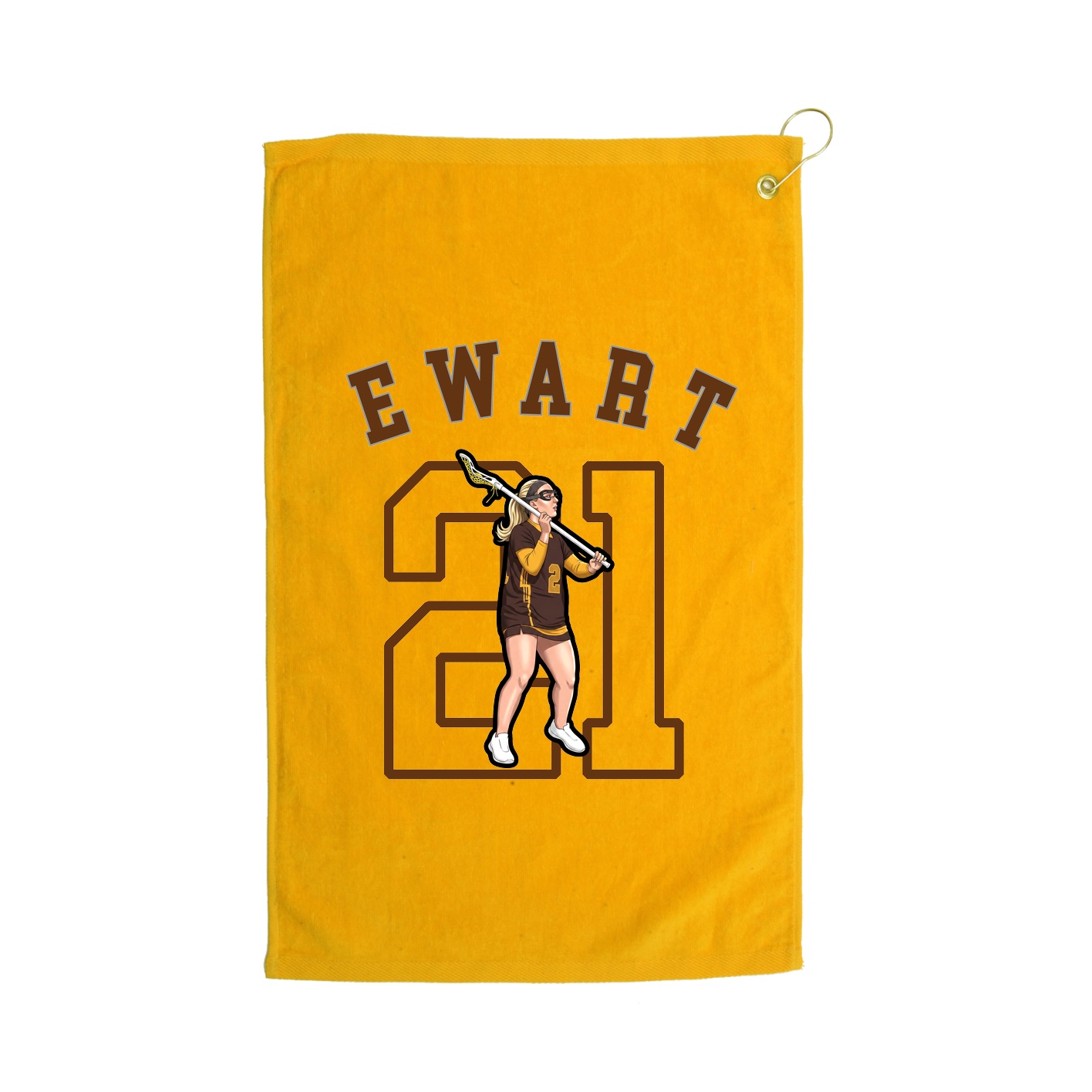 Golf Towel — Shirsey Arch in Gold