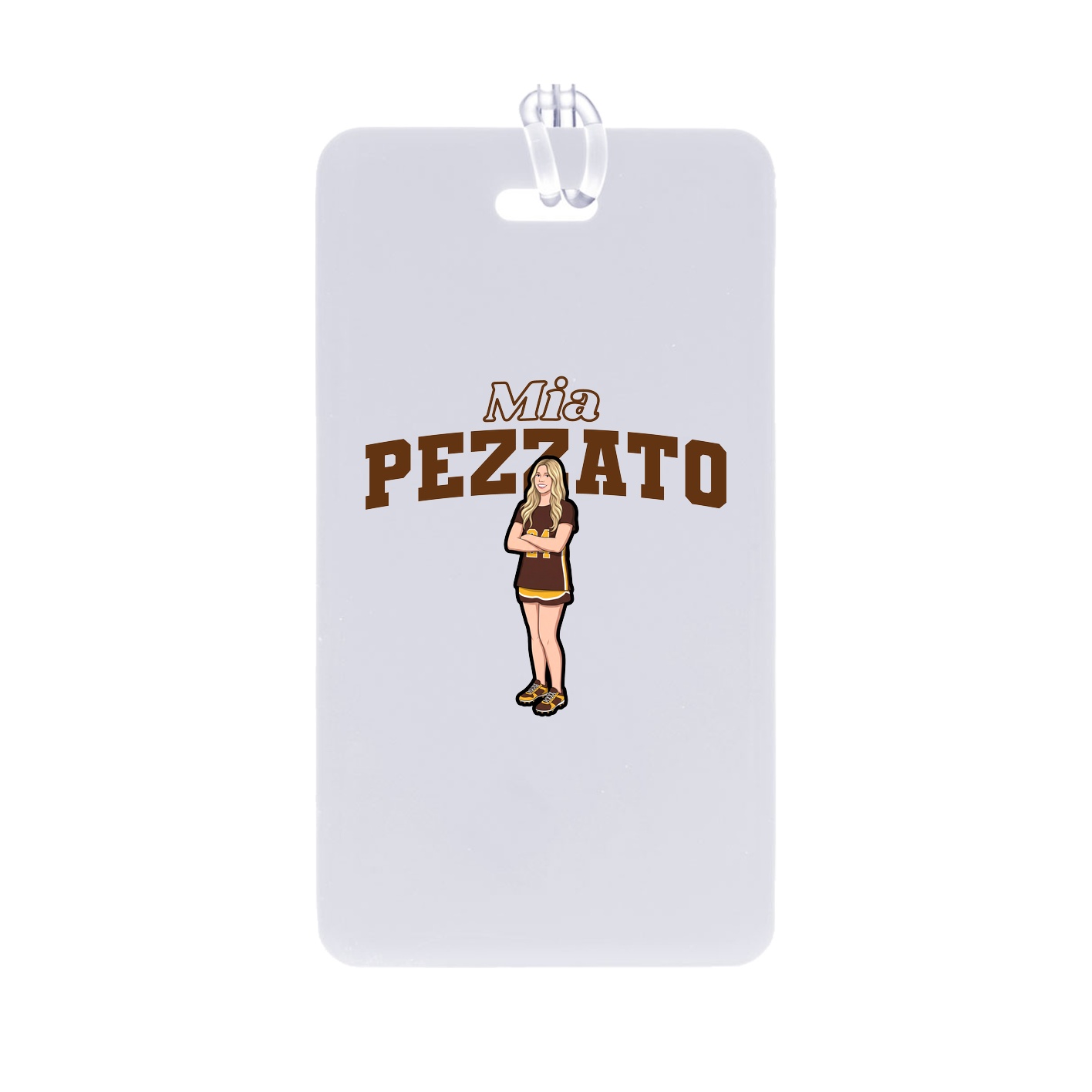 Bag Tag — Name Arch in Classic