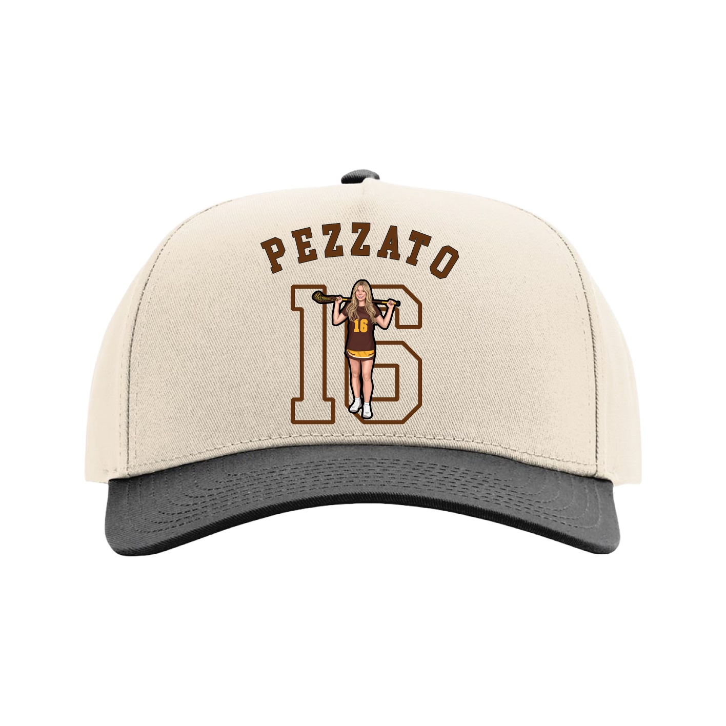 Full Fabric Five-Panel Champ Cap