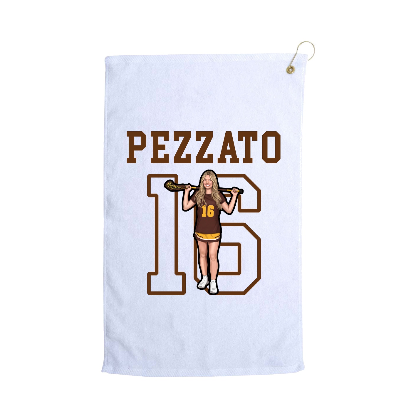 Golf Towel — Shirsey in White