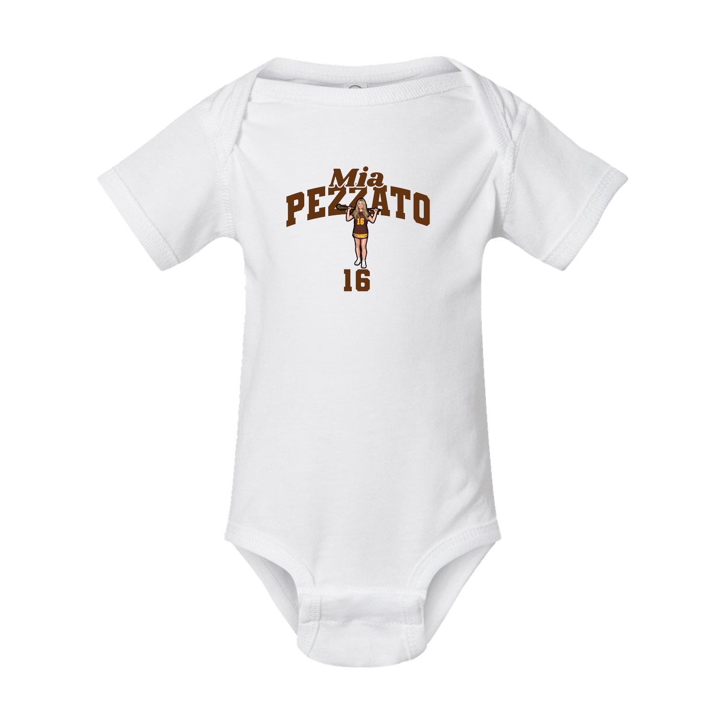 Baby Onesie — Signature Arch in White