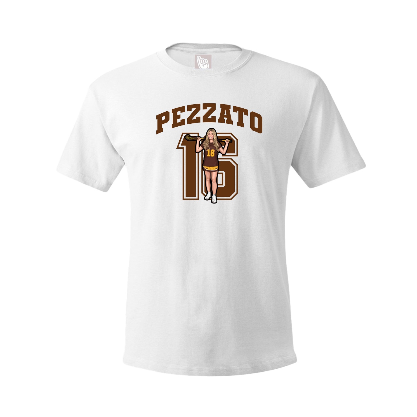 Tee — Number in White