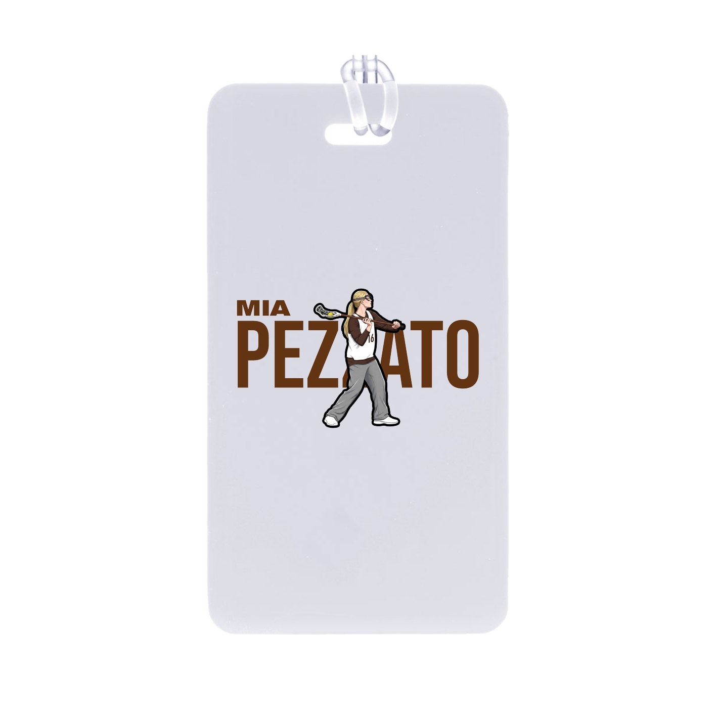 Bag Tag — Player Name in Classic