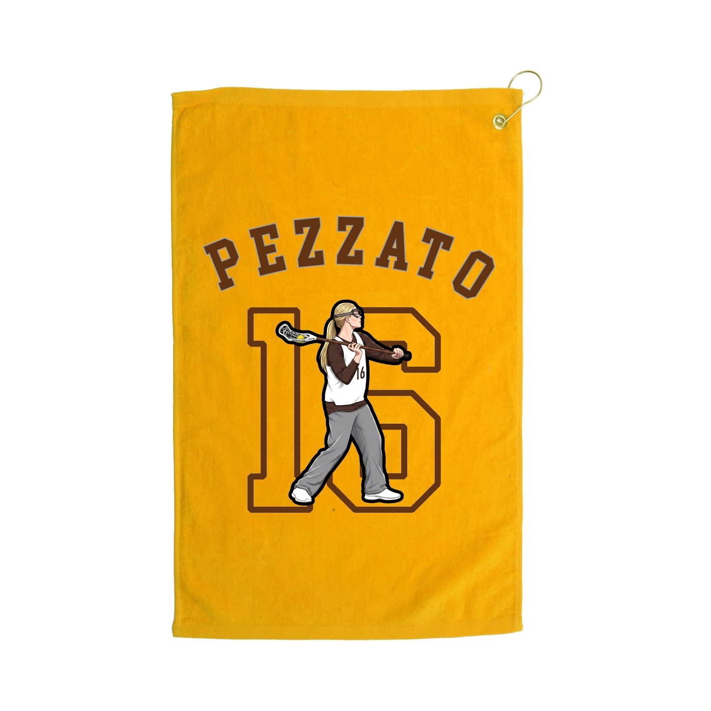 Golf Towel — Shirsey Arch in Gold