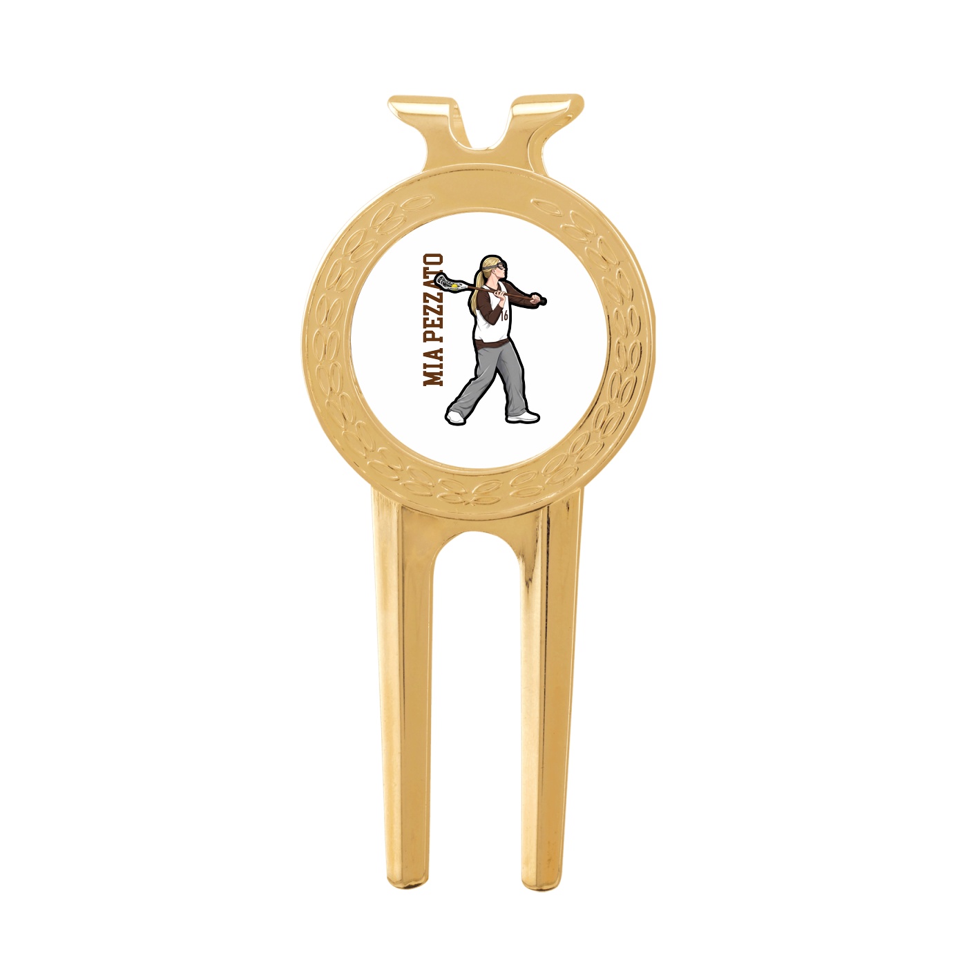 Divot Tool with Ball Marker — Name Vertical in Classic