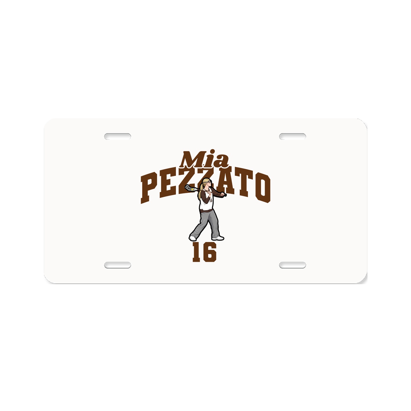 License Plate — Signature Arch in Classic