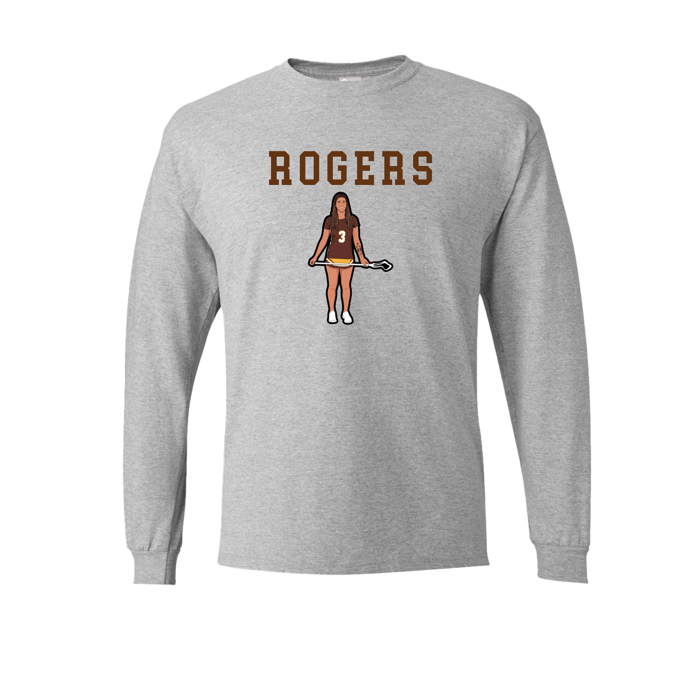 Long Sleeve Tee — Shirsey in Grey