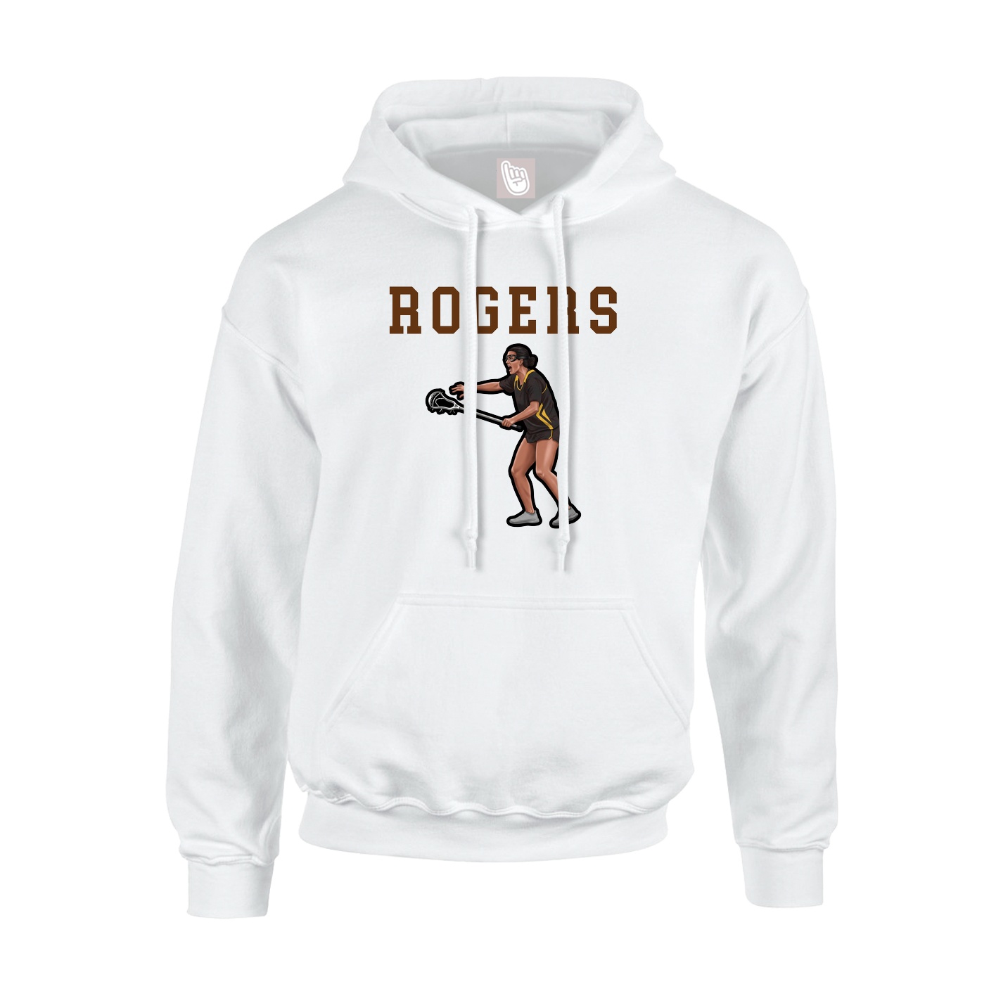 Hoodie — Shirsey in White
