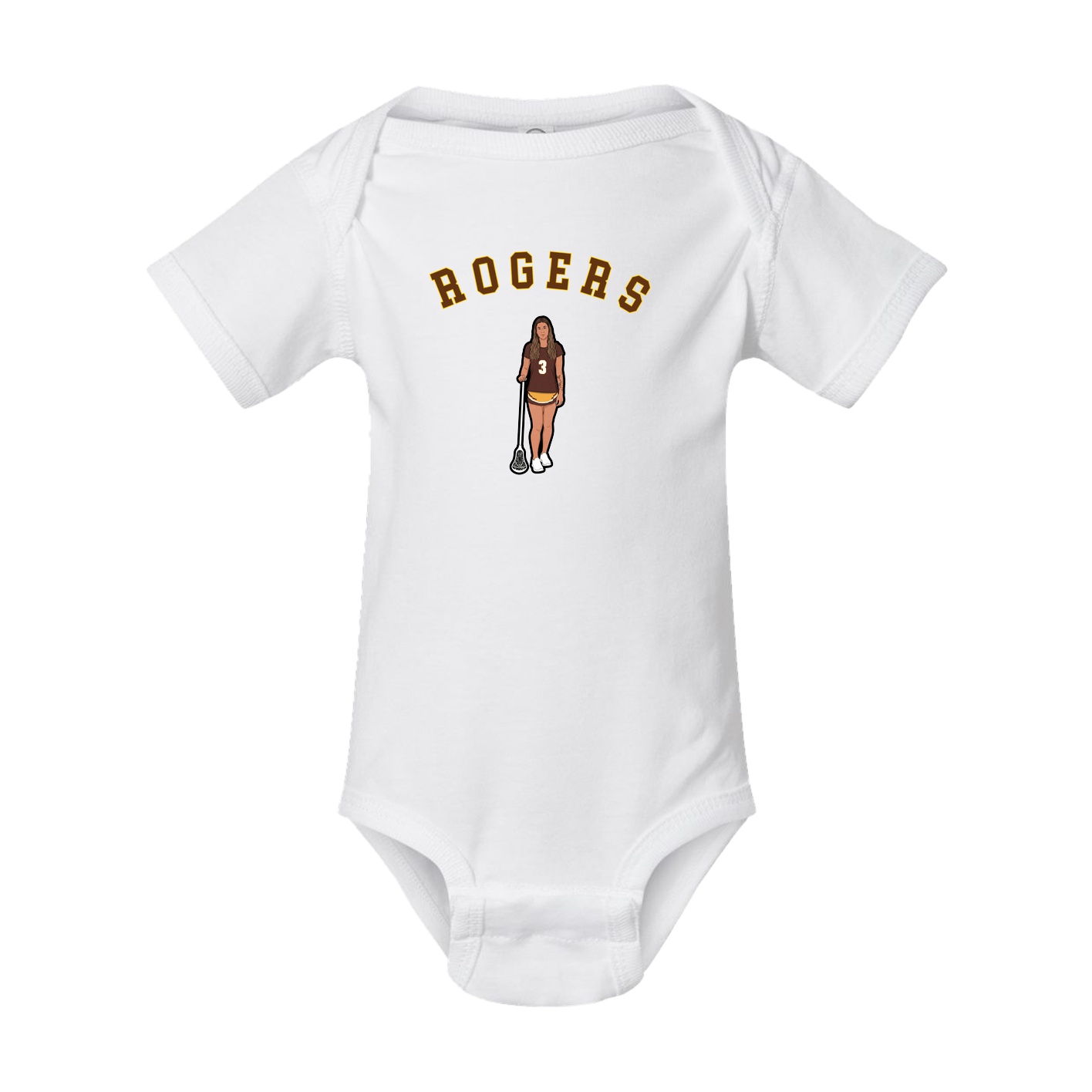Baby Onesie — Shirsey Arch in White
