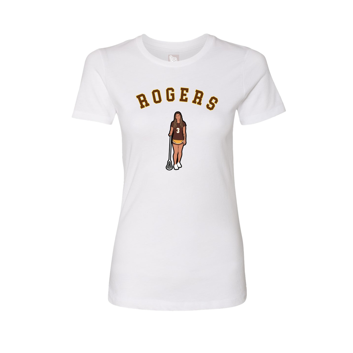 Womens Tee — Shirsey Arch in White