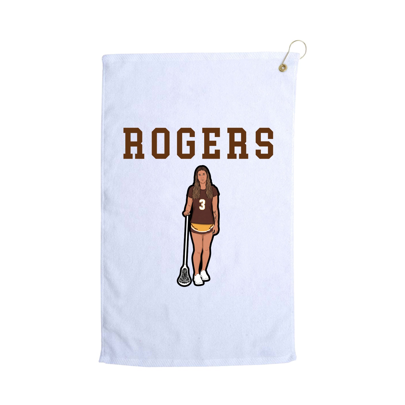 Golf Towel — Shirsey in White