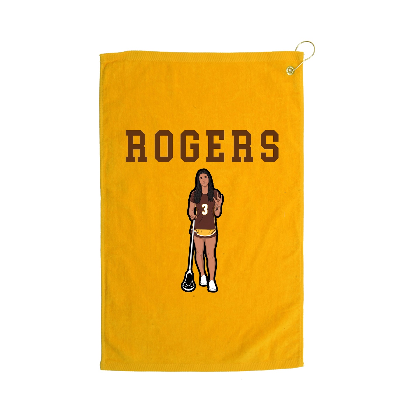 Golf Towel — Shirsey in Gold