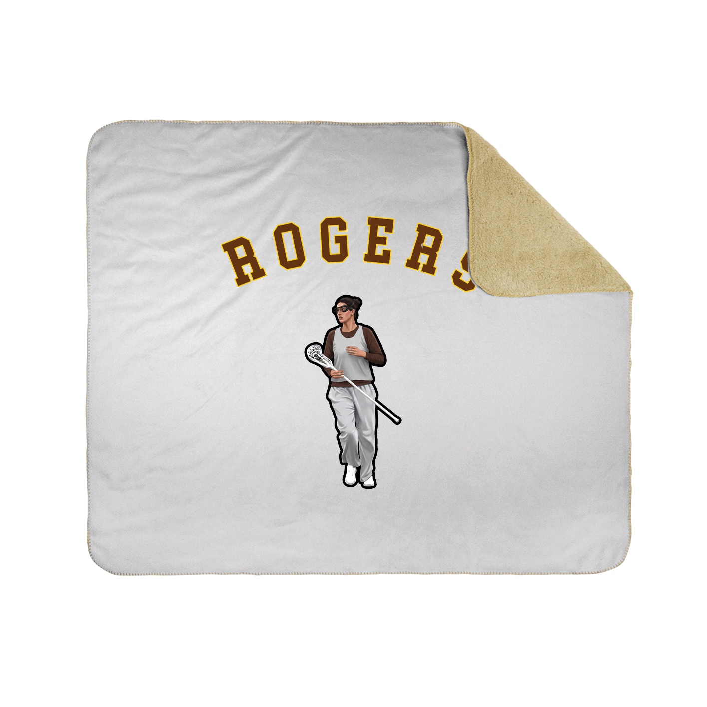 Throw Blanket — Shirsey Arch in White