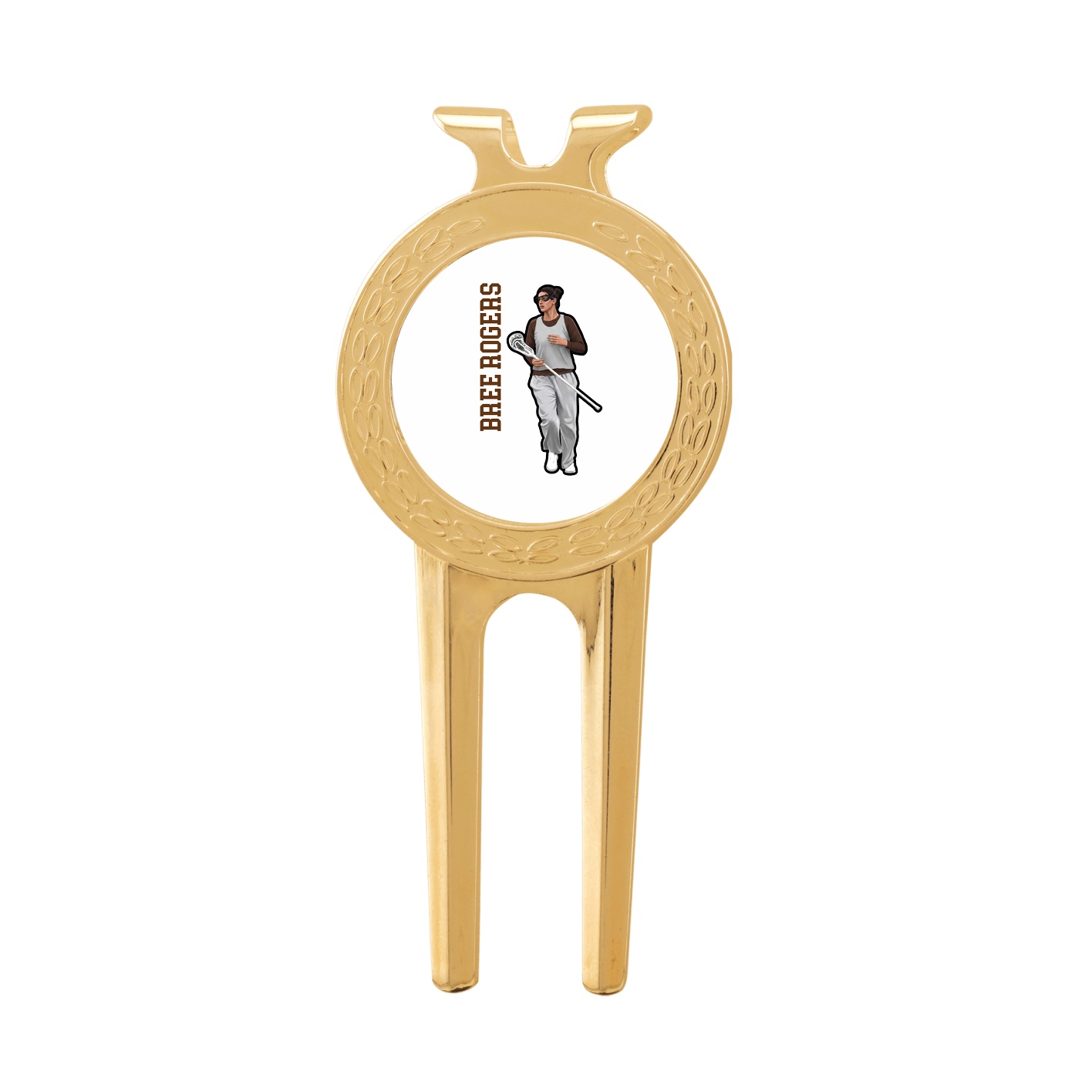 Divot Tool with Ball Marker — Name Vertical in Classic