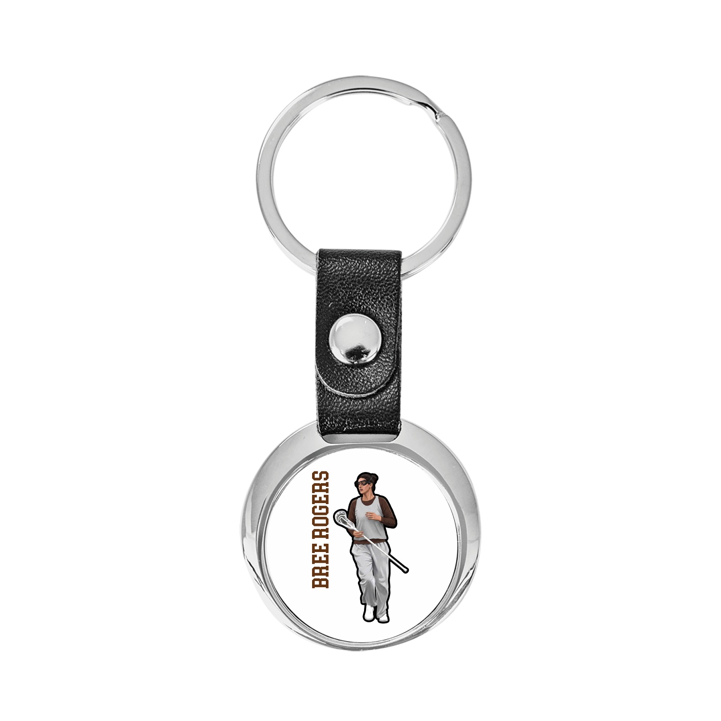 Key Chain — Name Vertical in Classic