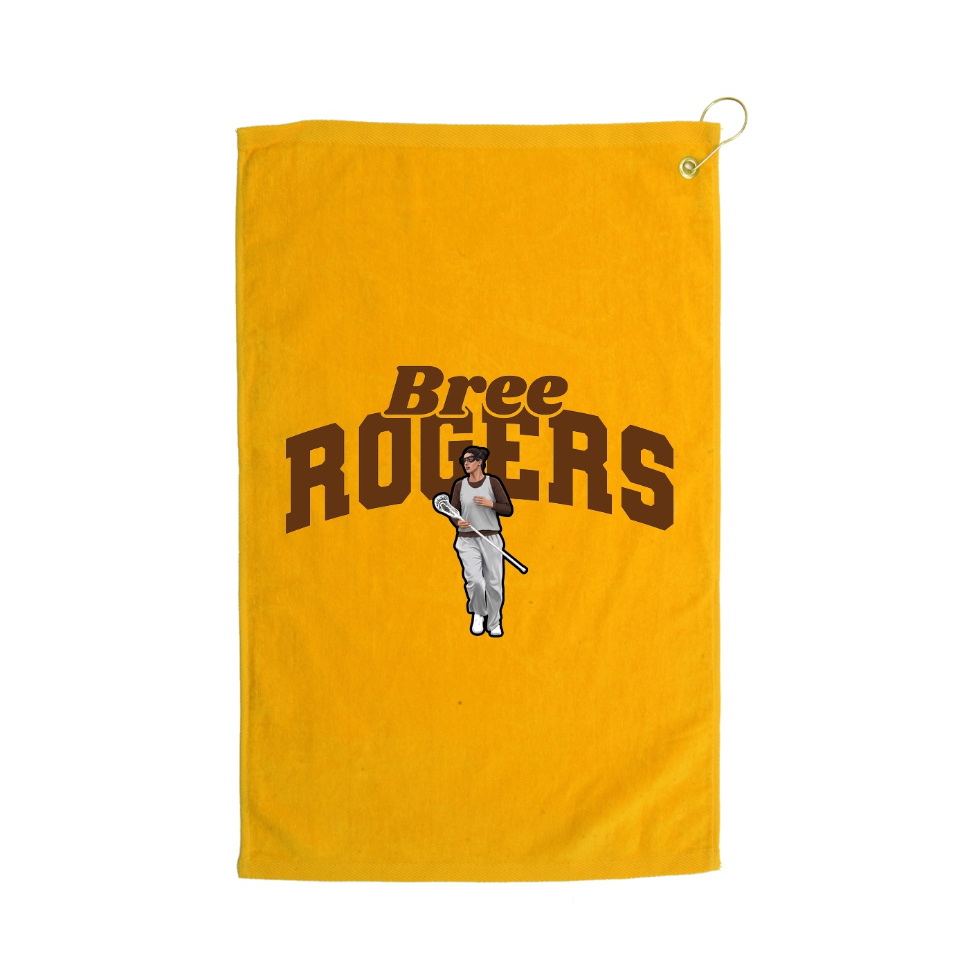 Golf Towel — Signature Arch in Gold