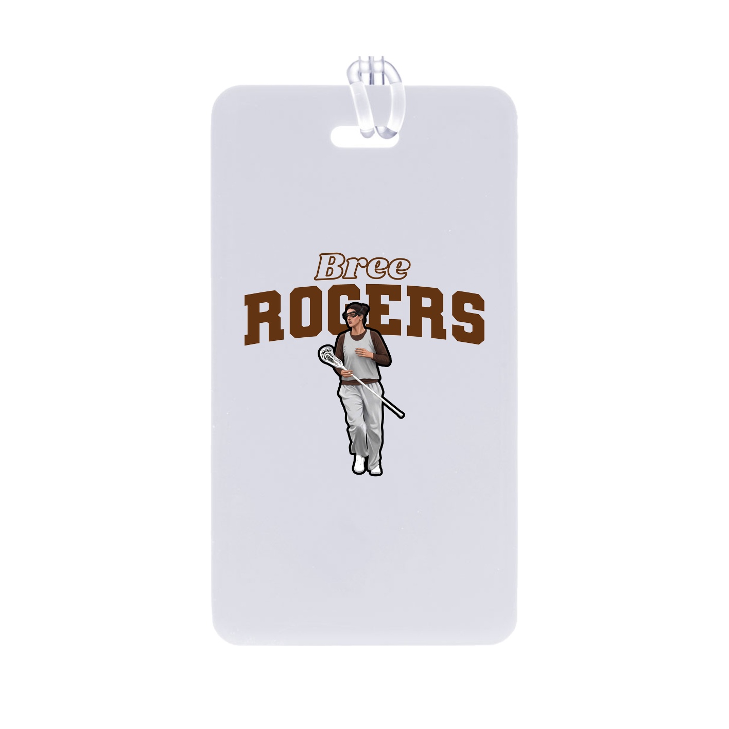 Bag Tag — Name Arch in Classic