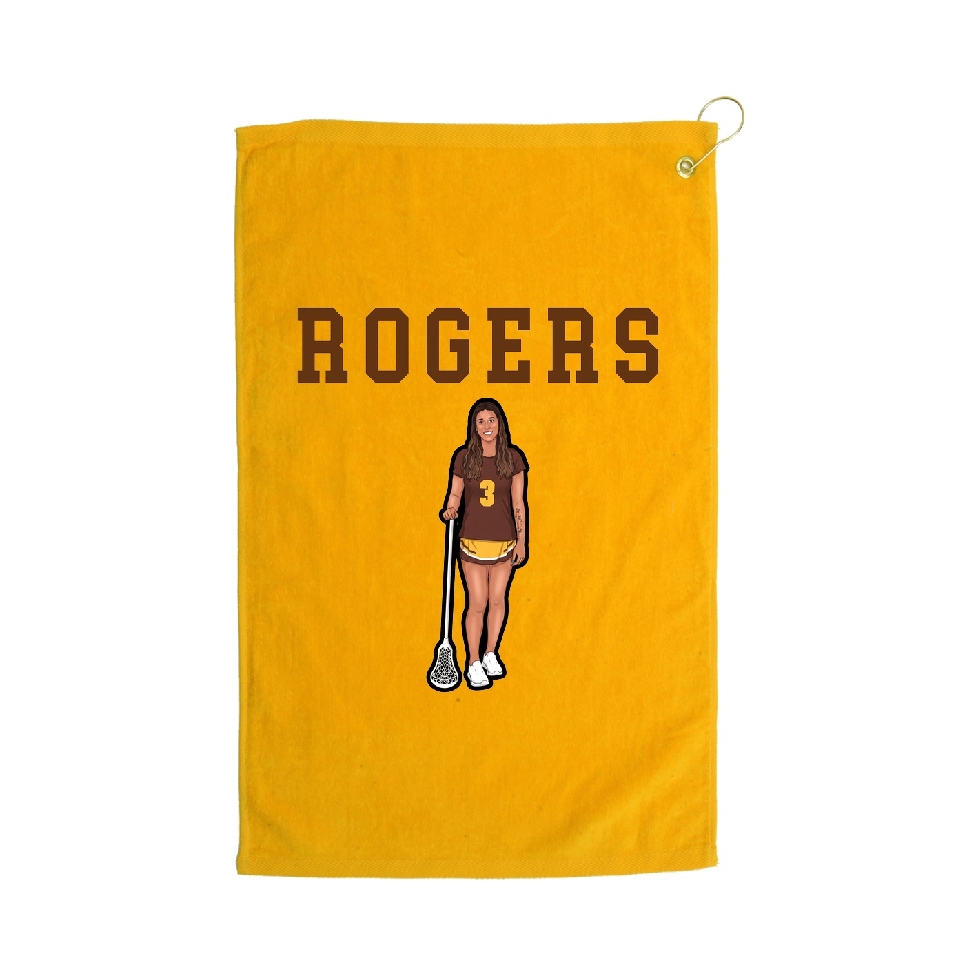 Golf Towel — Shirsey in Gold