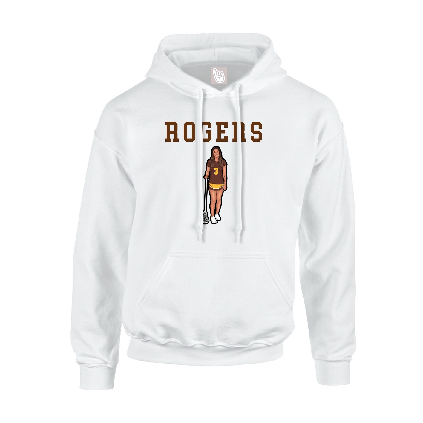 Youth Hoodie — Shirsey in White