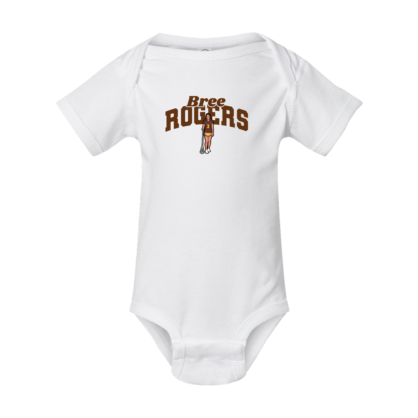Baby Onesie — Signature Arch in White