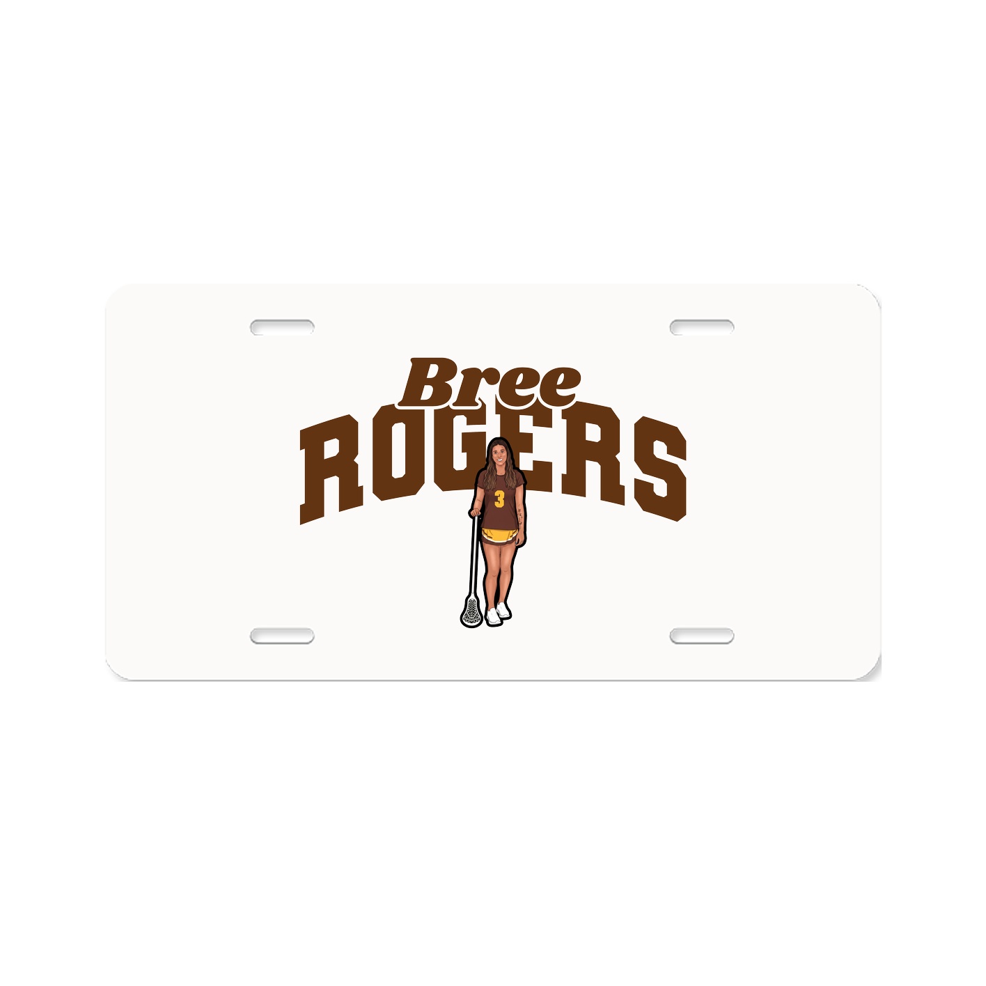 License Plate — Signature Arch in Classic