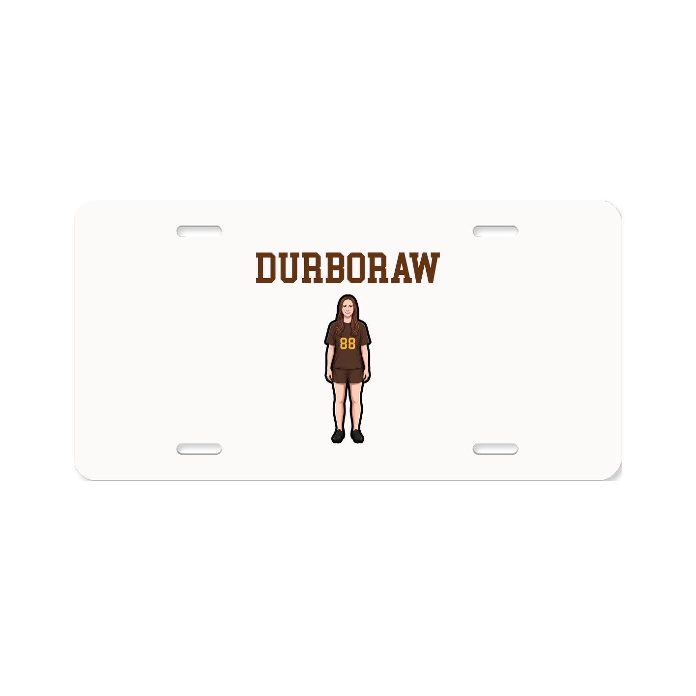License Plate — Shirsey in Classic