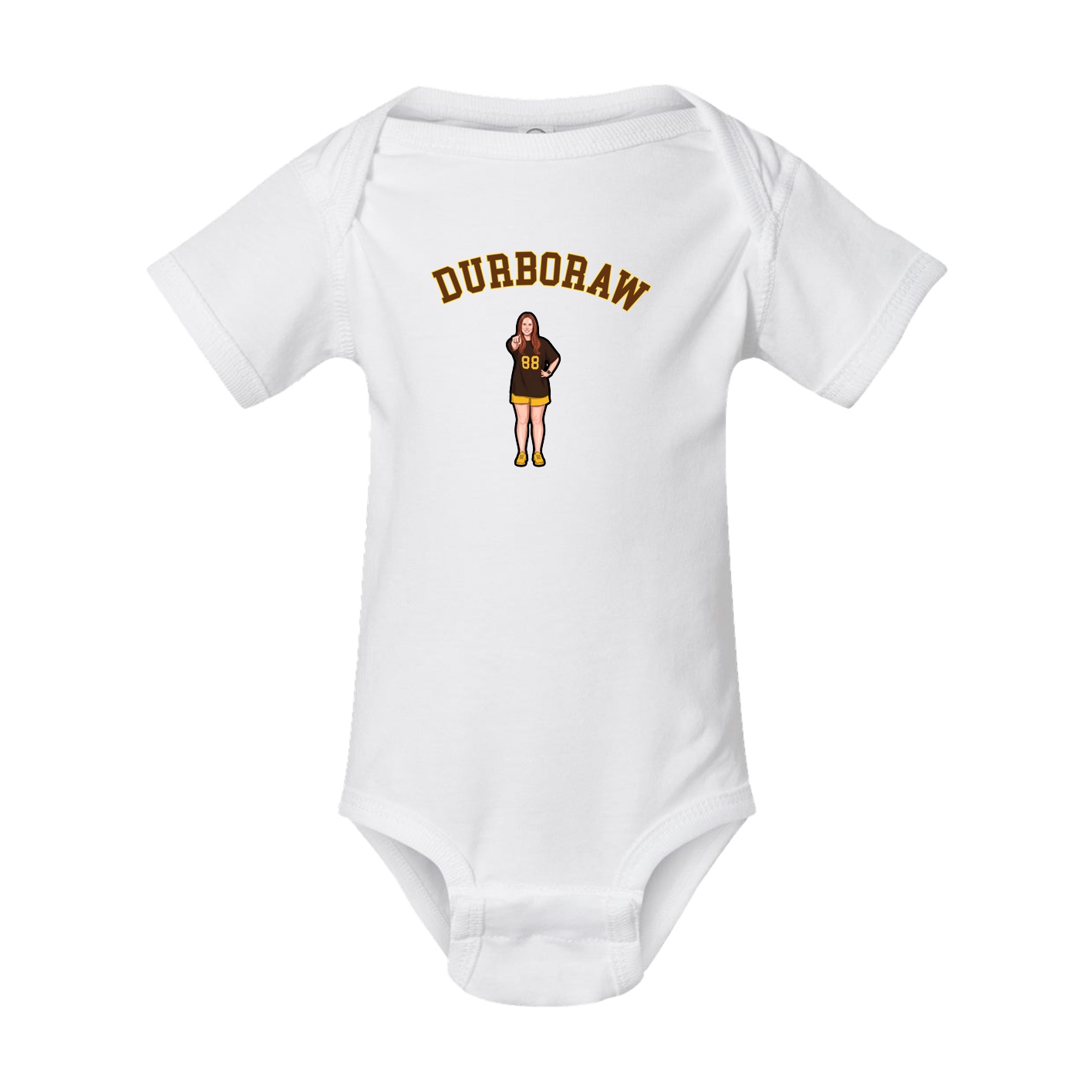 Baby Onesie — Shirsey Arch in White