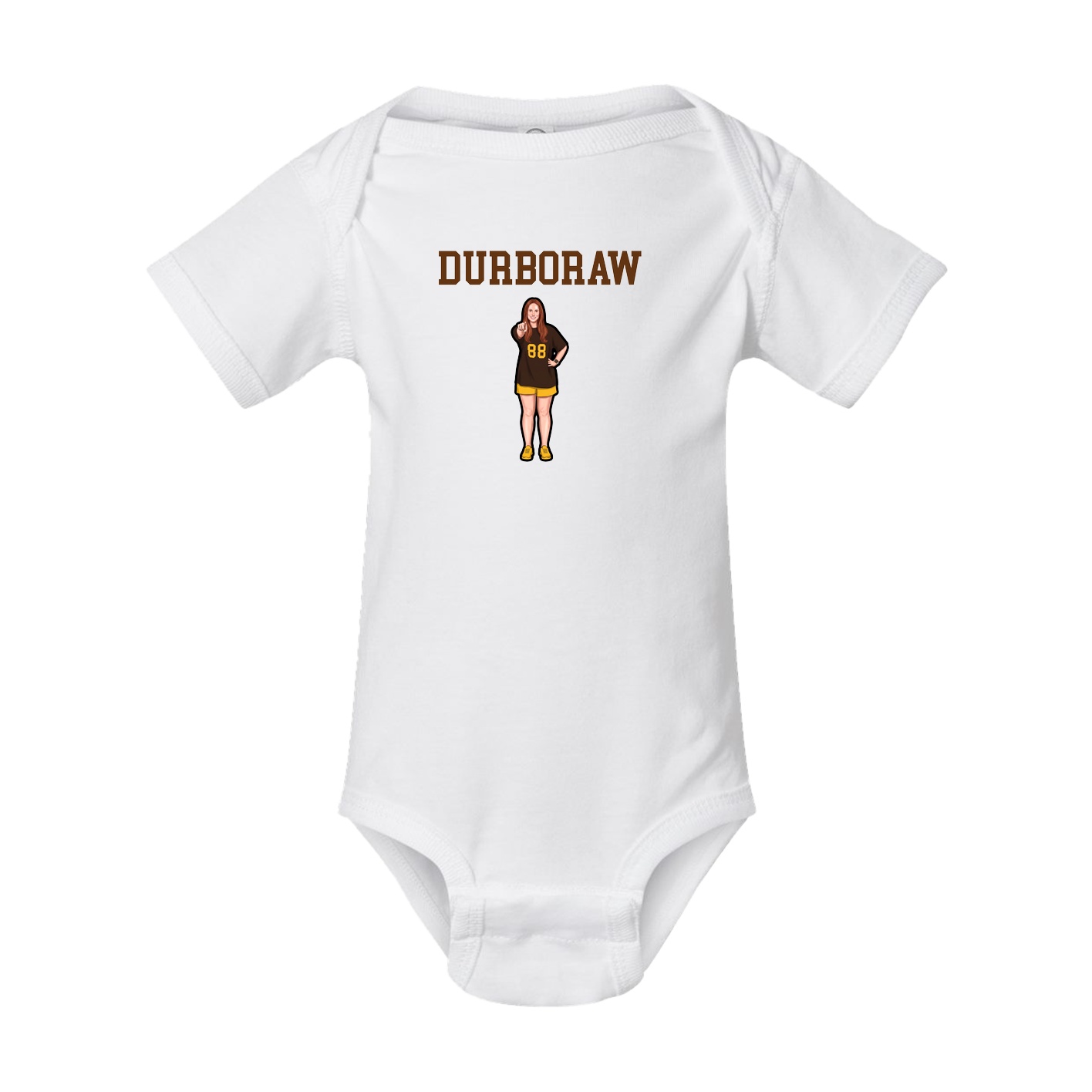 Baby Onesie — Shirsey in White