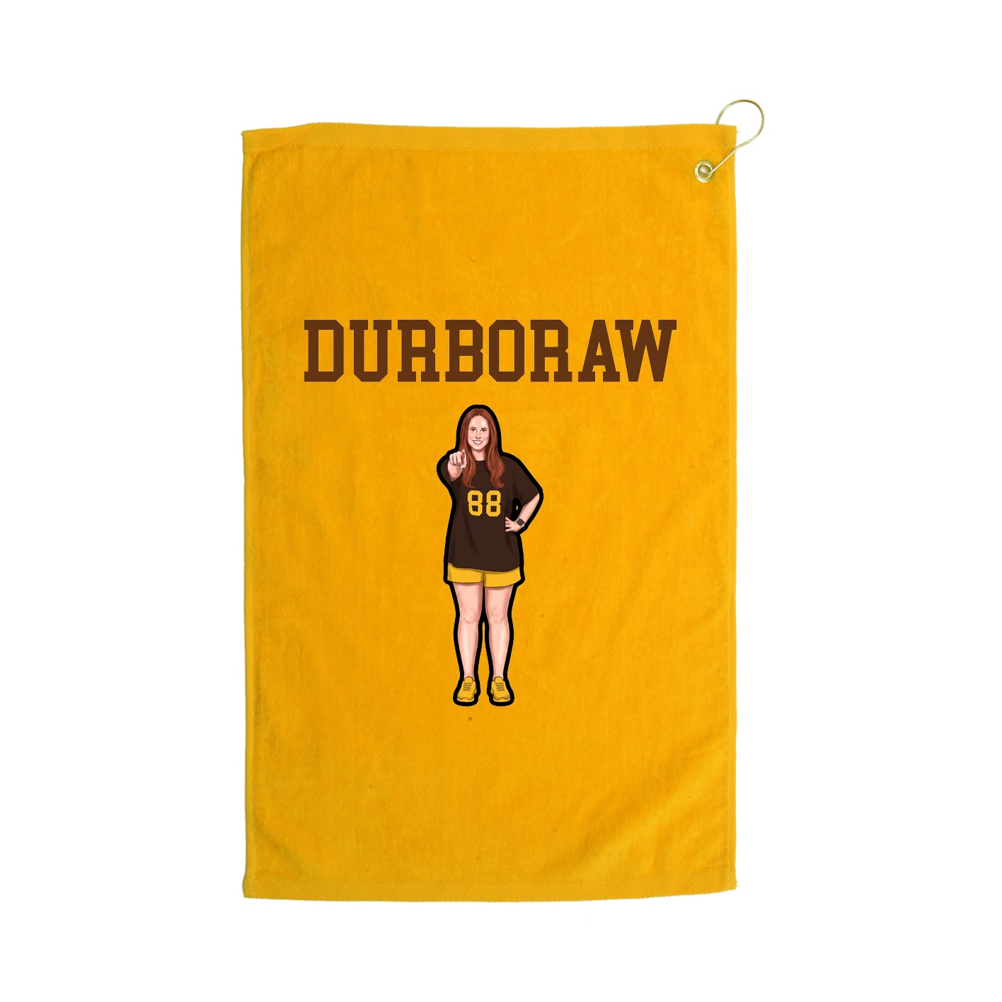 Golf Towel — Shirsey in Gold