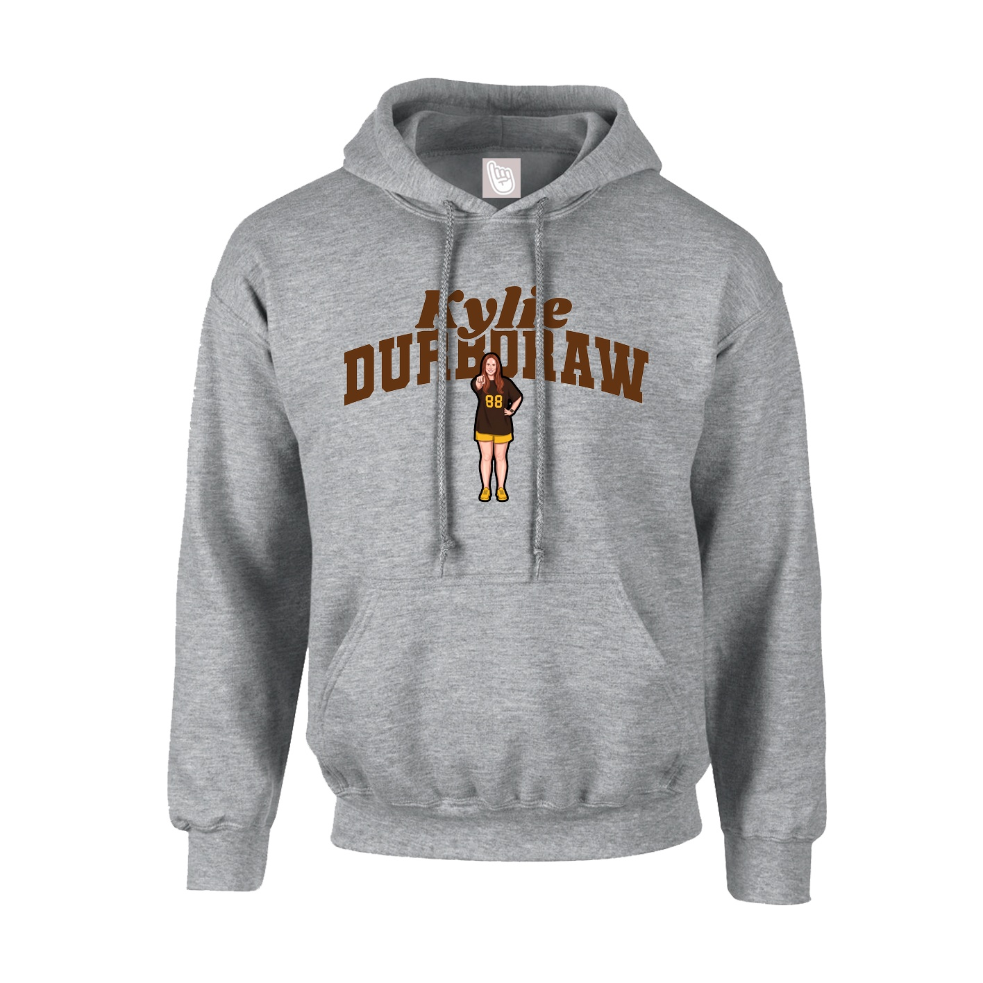 Hoodie — Signature Arch in Grey