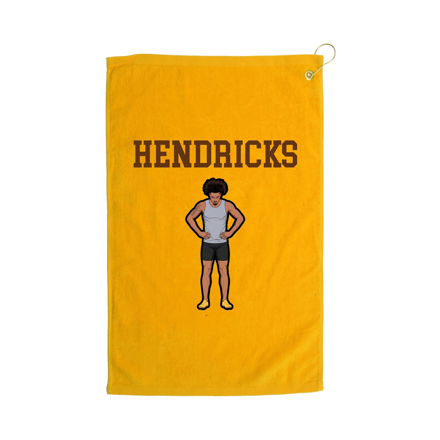 Golf Towel — Shirsey in Gold