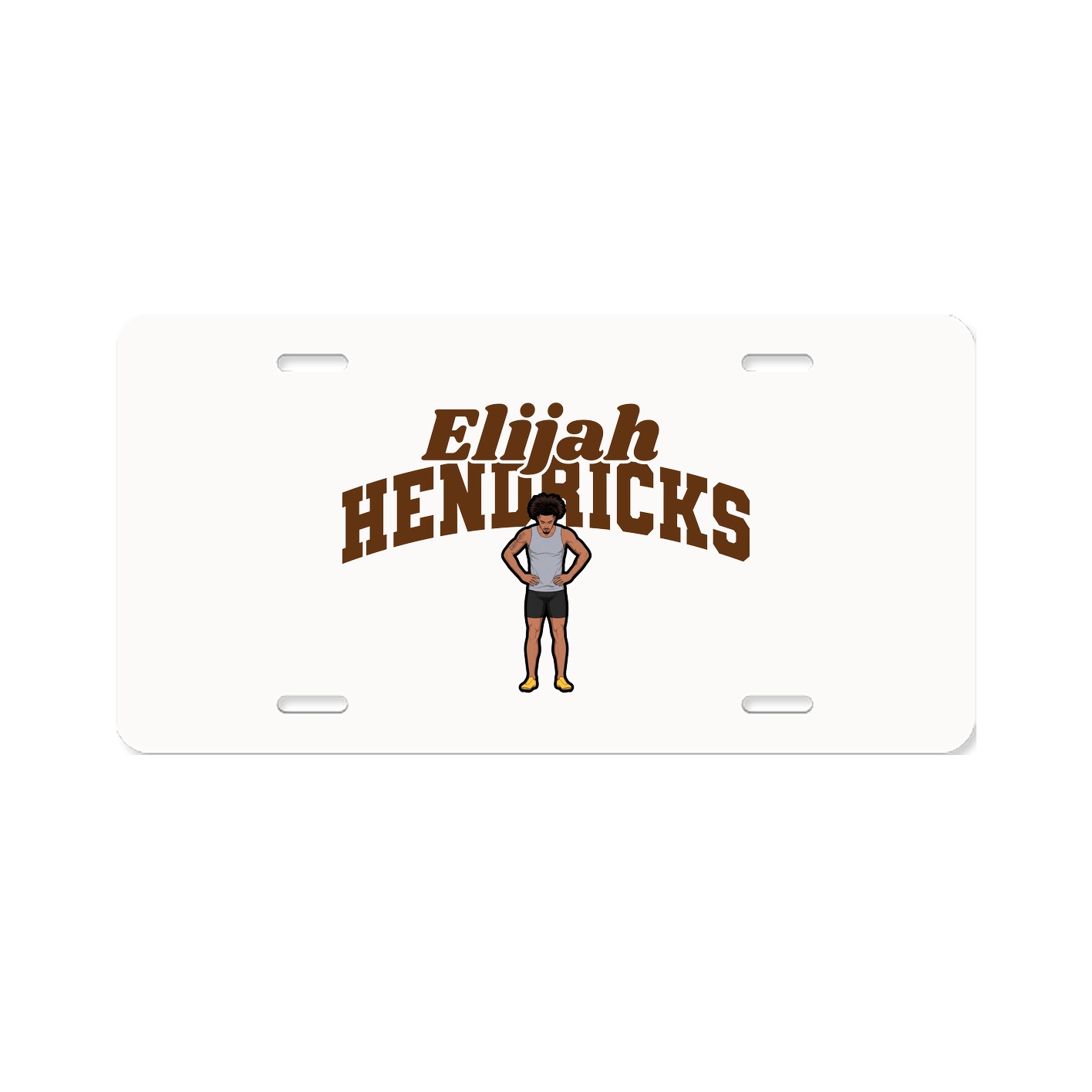 License Plate — Signature Arch in Classic