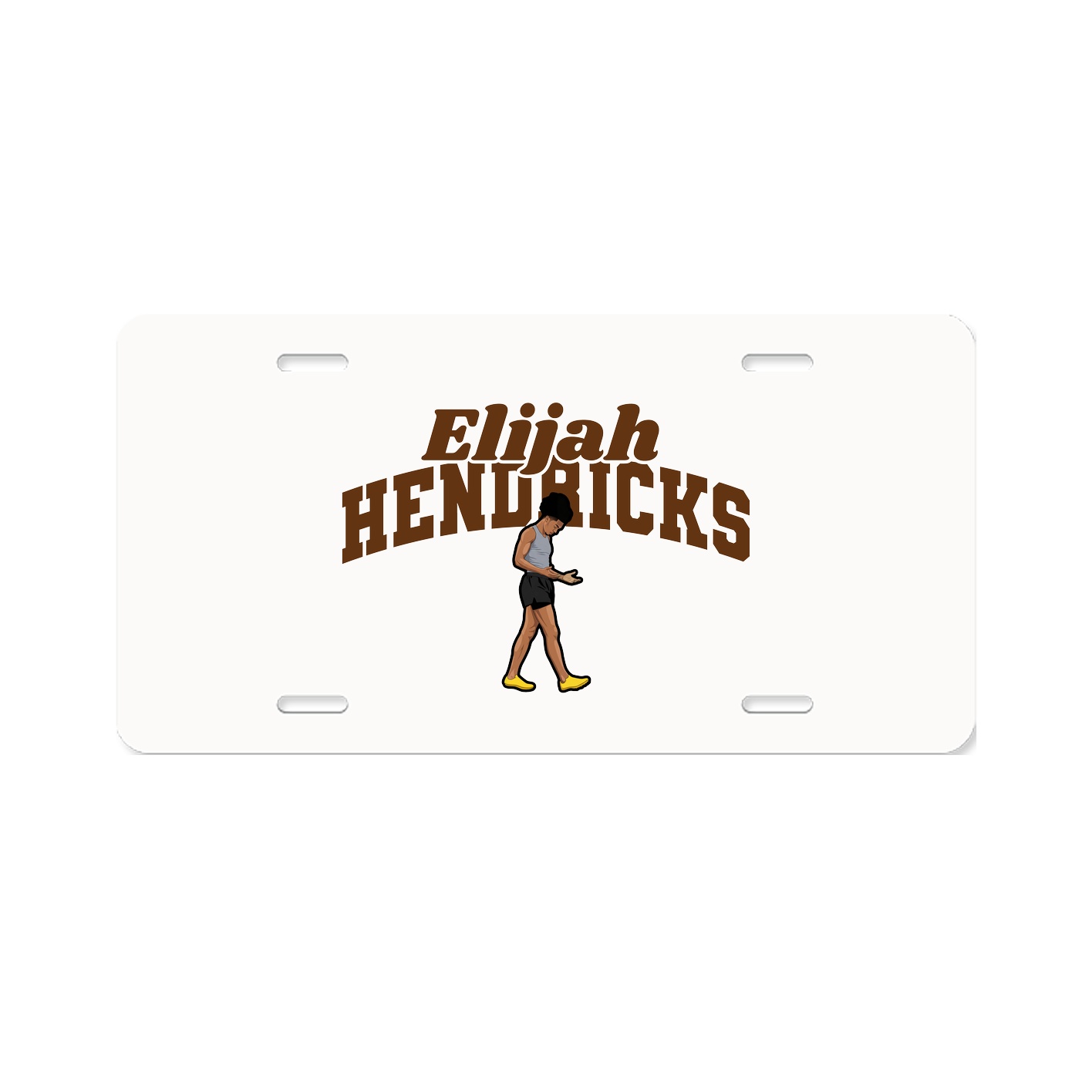 License Plate — Signature Arch in Classic