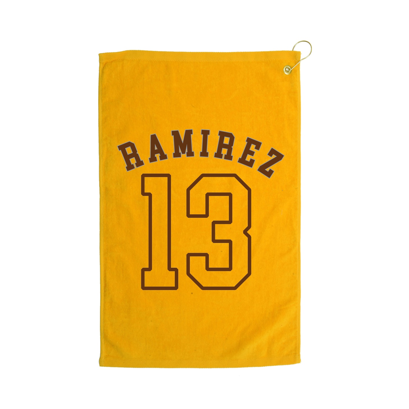Golf Towel — Shirsey Arch in Gold