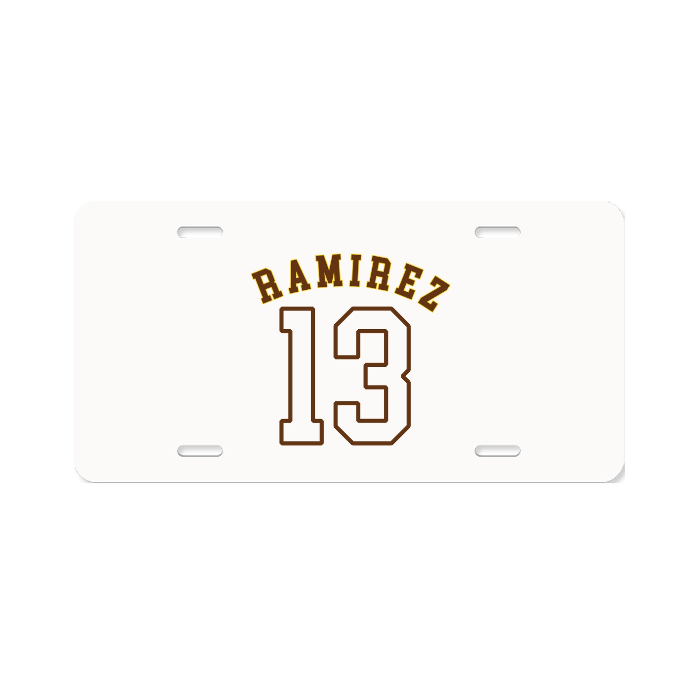 License Plate — Shirsey Arch in Classic